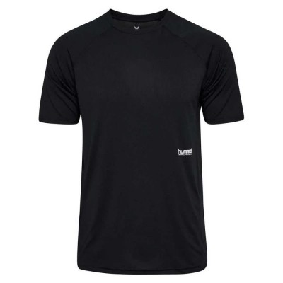 тениска,мъжки,тениски,hummel,pulse,workout,short,sleeve,t,shirt,black