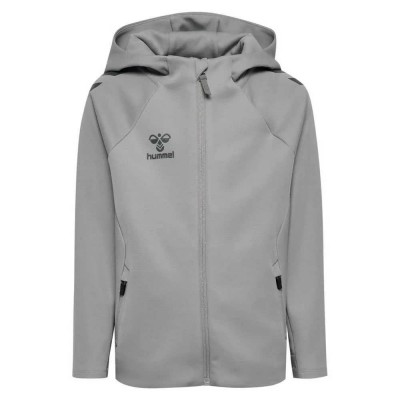 блуза,детски,блузи,hummel,sigue,buscando,full,zip,sweatshirt,grey,(alloy)