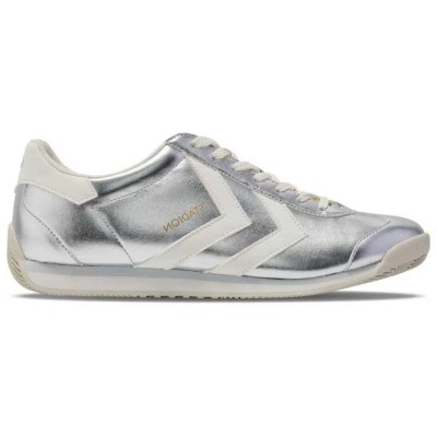 маратонки,дамски,маратонки,hummel,stadion,metallic,trainers,silver