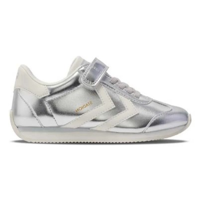 маратонки,детски,маратонки,hummel,stadion,metallic,trainers,silver,(silver)