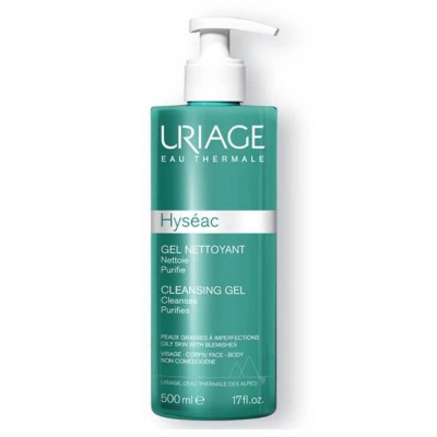 козметика,за,почистване,uriage,nettoyant,500ml,cleansing,gel,clear