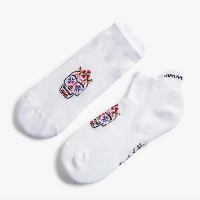 чорапи,мъжки,чорапи,jimmy,lion,athletic,frida,calavera,short,socks,white,(white)