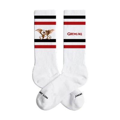 чорапи,мъжки,чорапи,jimmy,lion,athletic,gremlins,crew,socks,white,(white)