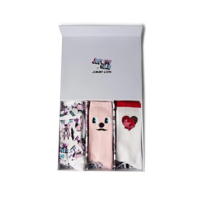 чорапи,мъжки,чорапи,jimmy,lion,athletic,jeremyvile,long,socks,3,pairs,pink