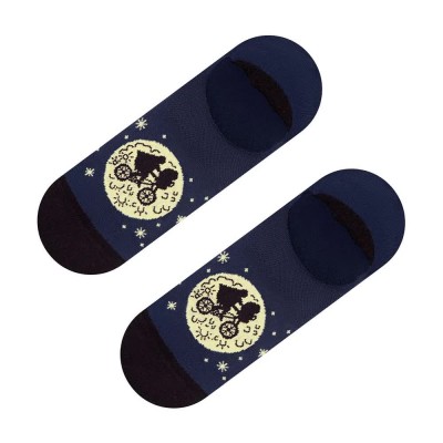 чорапи,мъжки,чорапи,jimmy,lion,et,flying,bicycle,no,show,socks,blue,(dark,blue)