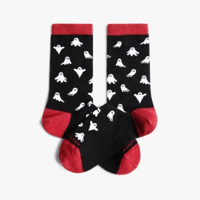 чорапи,детски,чорапи,jimmy,lion,ghosts,crew,socks,black,(black)