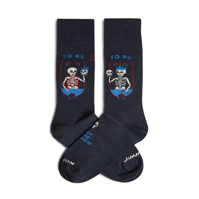 чорапи,мъжки,чорапи,jimmy,lion,hamlet,crew,socks,grey,(dark,grey)