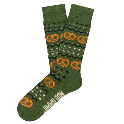 чорапи,мъжки,чорапи,jimmy,lion,winter,pretzel,crew,socks,green,(green)