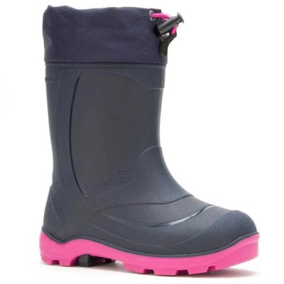 юношески,обувки,детски,боти,kamik,snobuster1,youth,rain,boots,navy,magenta,navy,magenta,(grey)
