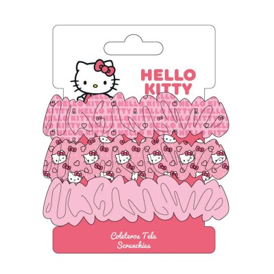 хигиена,аксесоари,hello,kitty,hello,kitty,scrunchie,3,pieces,pink,(fuchsia)