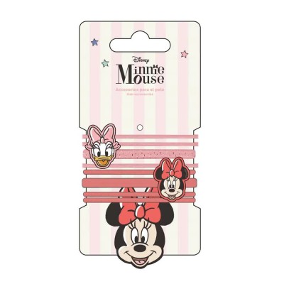 хигиена,аксесоари,disney,minnie,scrunchie,8,pieces,red,(red)