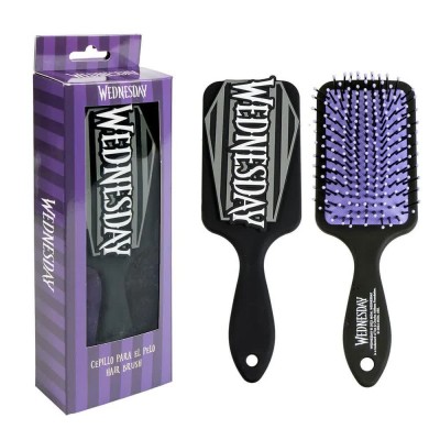 хигиена,аксесоари,wednesday,rectangular,wednesday,hair,brush,black