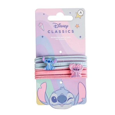 хигиена,аксесоари,stitch,scrunchie,8,pieces,purple,pink,(lilac)