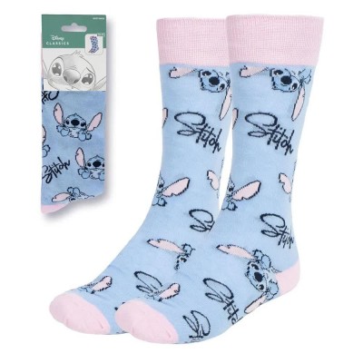 чорапи,мъжки,чорапи,cerdá,stitch,socks,blue,(blue,pink)