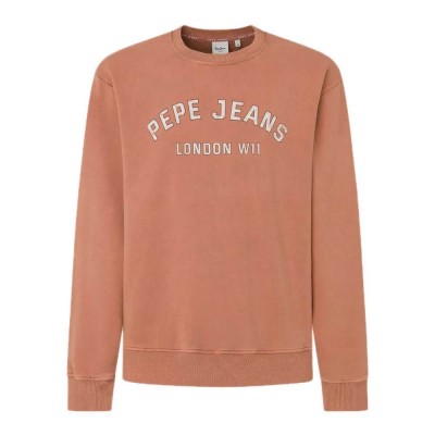 блуза,мъжки,пуловери,pepe,jeans,aldridge,sweatshirt,brown,(light,terracotta,brown)