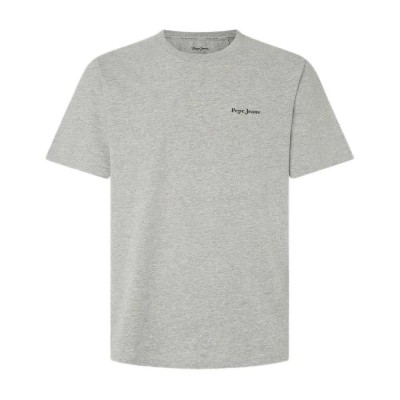 тениска,мъжки,тениски,pepe,jeans,axel,c,short,sleeve,t,shirt,grey,(marl,grey)