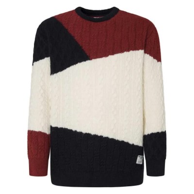 блуза,мъжки,пуловери,pepe,jeans,court,sweater,dulwich,blue,(white)