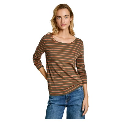 тениска,дамски,тениски,pepe,jeans,finna,long,sleeve,t,shirt,green,(leaf,green)