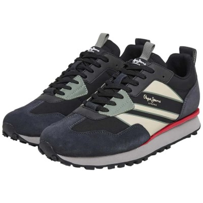 маратонки,мъжки,маратонки,pepe,jeans,foster,evolution,trainers,black