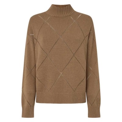 блуза,дамски,пуловери,дамски,плетени,дрехи,pepe,jeans,idris,perkins,sweater,stowe,beige,(brown)