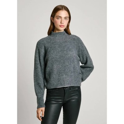блуза,дамски,пуловери,дамски,плетени,дрехи,pepe,jeans,irma,perkins,sweater,grey
