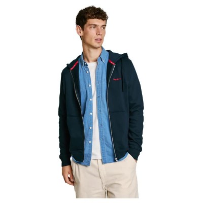 блуза,мъжки,пуловери,pepe,jeans,new,joe,full,zip,sweatshirt,dulwich,blue,(blue)