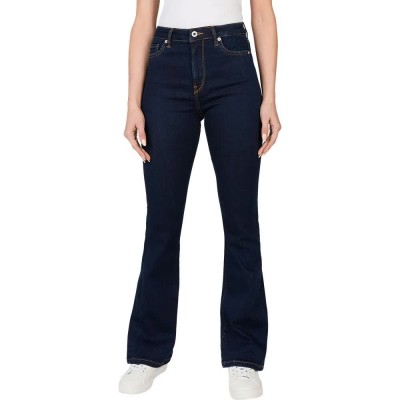 дамски,панталони,pepe,jeans,pl204733,flare,jeans,blue,(dp8,denim)