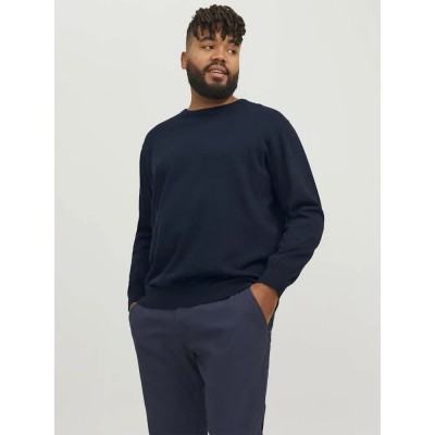 сако,мъжки,пуловери,jack,&,jones,basic,plus,sweater,blue,(navy,blazer)