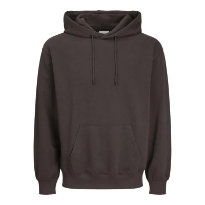 суичър,мъжки,пуловери,jack,&,jones,charge,hoodie,brown,(mulch)