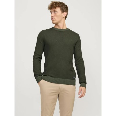 блуза,мъжки,пуловери,jack,&,jones,globe,sweater,kombu,green,(green)