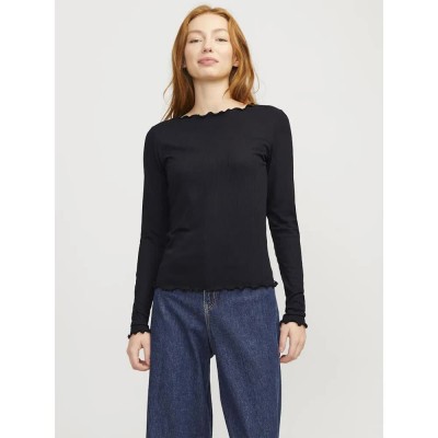 тениска,дамски,тениски,jack,&,jones,hayden,str,jjxx,long,sleeve,t,shirt,black,(black)