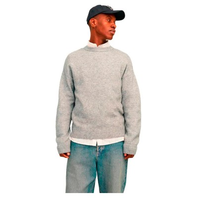 блуза,мъжки,пуловери,jack,&,jones,ollie,sweater,light,grey,melange,(grey)