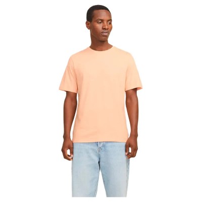 тениска,мъжки,тениски,jack,&,jones,organic,basic,short,sleeve,t,shirt,peach,parfait,(orange)