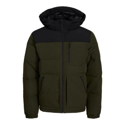 яке,мъжки,якета,jack,&,jones,otto,puffer,jacket,rosin,black,blocking,(green)