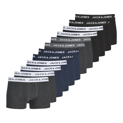 боксерки,мъжко,бельо,jack,&,jones,solid,boxers,12,units,multicolor