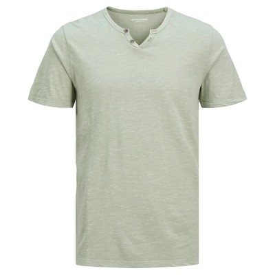 тениска,мъжки,тениски,jack,&,jones,split,short,sleeve,t,shirt,iceberg,green,(green)