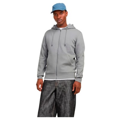 блуза,мъжки,пуловери,jack,&,jones,star,basic,full,zip,sweatshirt,grey,(ultimate,grey)