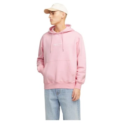 суичър,мъжки,пуловери,jack,&,jones,vesterbro,hoodie,tickled,pink,(pink)