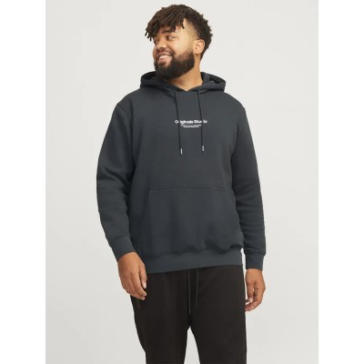 суичър,мъжки,пуловери,jack,&,jones,vesterbro,plus,hoodie,grey