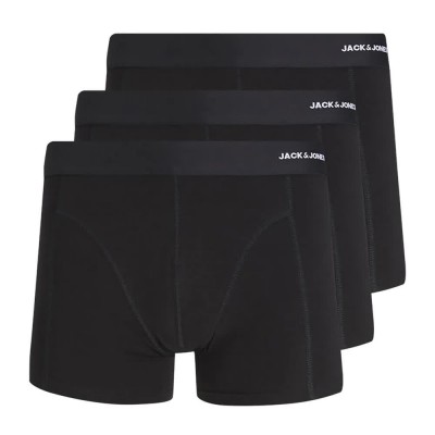 боксерки,мъжко,бельо,jack,&,jones,basic,bamboo,plus,boxers,3,units,black,(black)