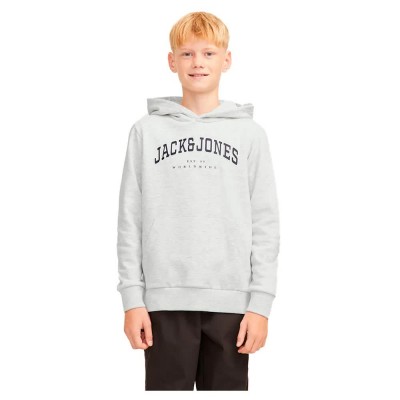 суичър,детски,блузи,jack,&,jones,caleb,varsity,hoodie,white,melange,loose,(white)