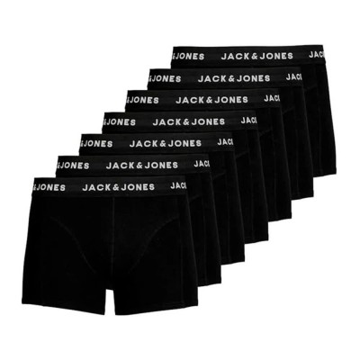 боксерки,мъжко,бельо,jack,&,jones,huey,plus,boxers,7,units,black