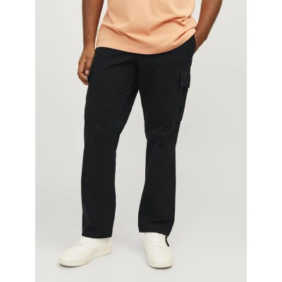 панталони,мъжки,панталони,jack,&,jones,kane,barkley,plus,cargo,pants,black,(black)