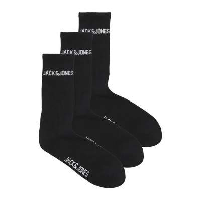 чорапи,мъжки,чорапи,jack,&,jones,melvin,tennis,socks,3,pairs,black,(black)