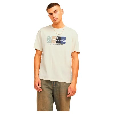 тениска,мъжки,тениски,дамски,тениски,jack,&,jones,portland,block,branding,short,sleeve,t,shirt,beige,(buttercream)