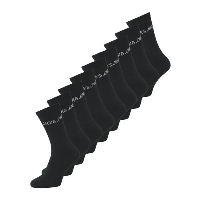 чорапи,мъжки,чорапи,jack,&,jones,regen,tennis,socks,9,pairs,black,9xblack,(black)