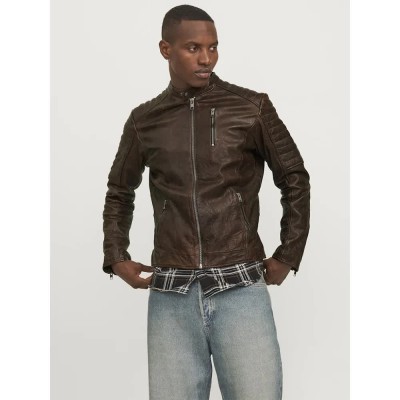 яке,мъжки,якета,jack,&,jones,richard,leather,jacket,brown