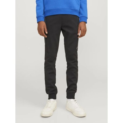 анцуг,детски,панталони,jack,&,jones,will,fusion,nb,sweat,pants,black,(black)