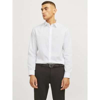 риза,с,дълъг,ръкав,мъжки,ризи,jj,rebel,gavin,solid,long,sleeve,shirt,white,(white)