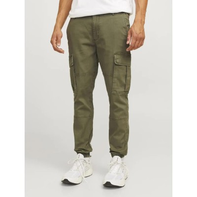 панталони,мъжки,панталони,jj,rebel,michael,slim,show,cargo,pants,olive,night,(green)